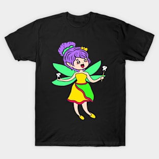 Mardi Gras Tooth Fairy Costume Original Gift T-Shirt